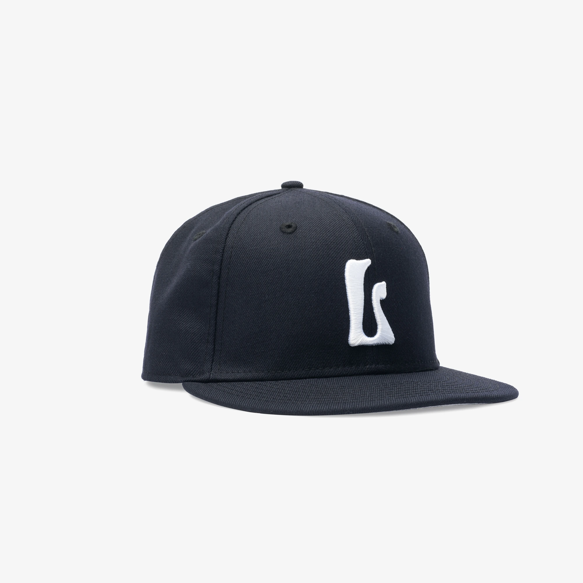 Luckyman Navy Logo New Era 59Fifty Fitted Cap